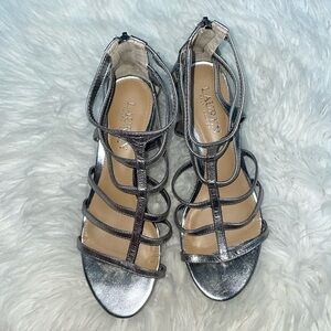 Lauren - Ralph Lauren - silver Madge size 6.5